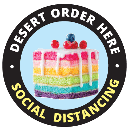 Cheapest Social DIstancing Floor Decal Printing in Vancouver - 24 Hour Print factory